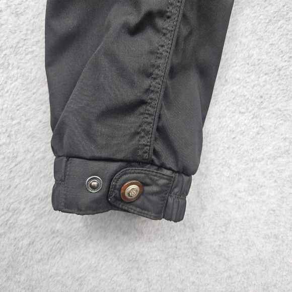 OBERMEYER Alpine Austin Womens Black Hooded Full Zip Jacket Coat Size 14 - Picture 13 of 16